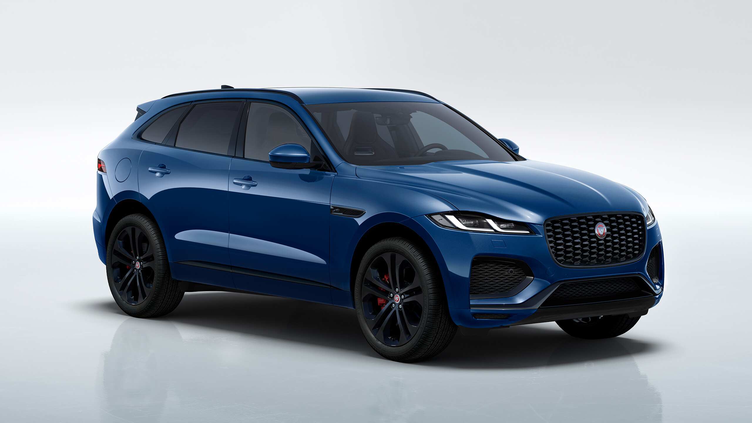Parked Jaguar F-Pace 