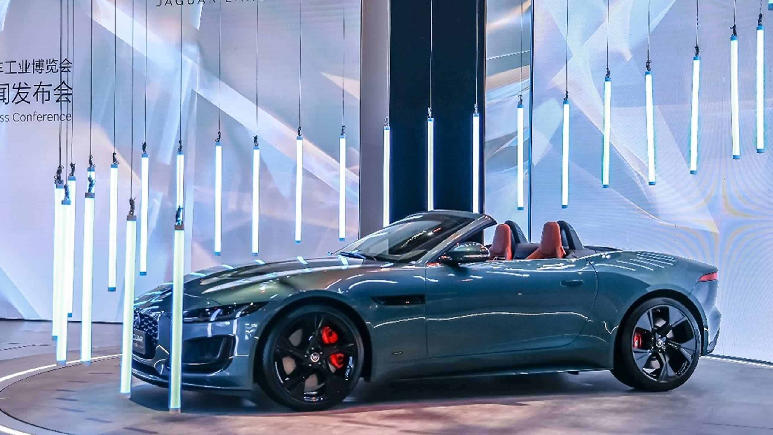 Jaguar F-TYPE 75th Anniversary Collection adopts Jaguar's proud aluminum alloy body structure