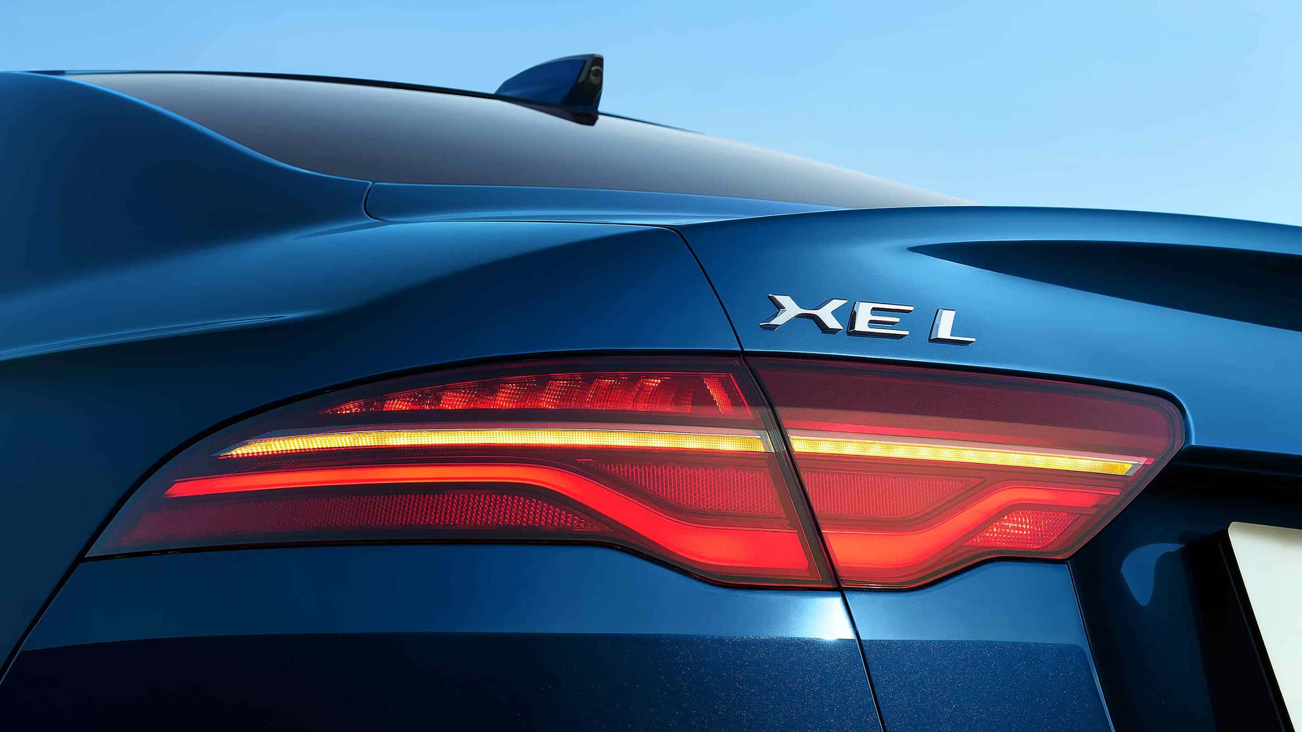 Jaguar XEL back view