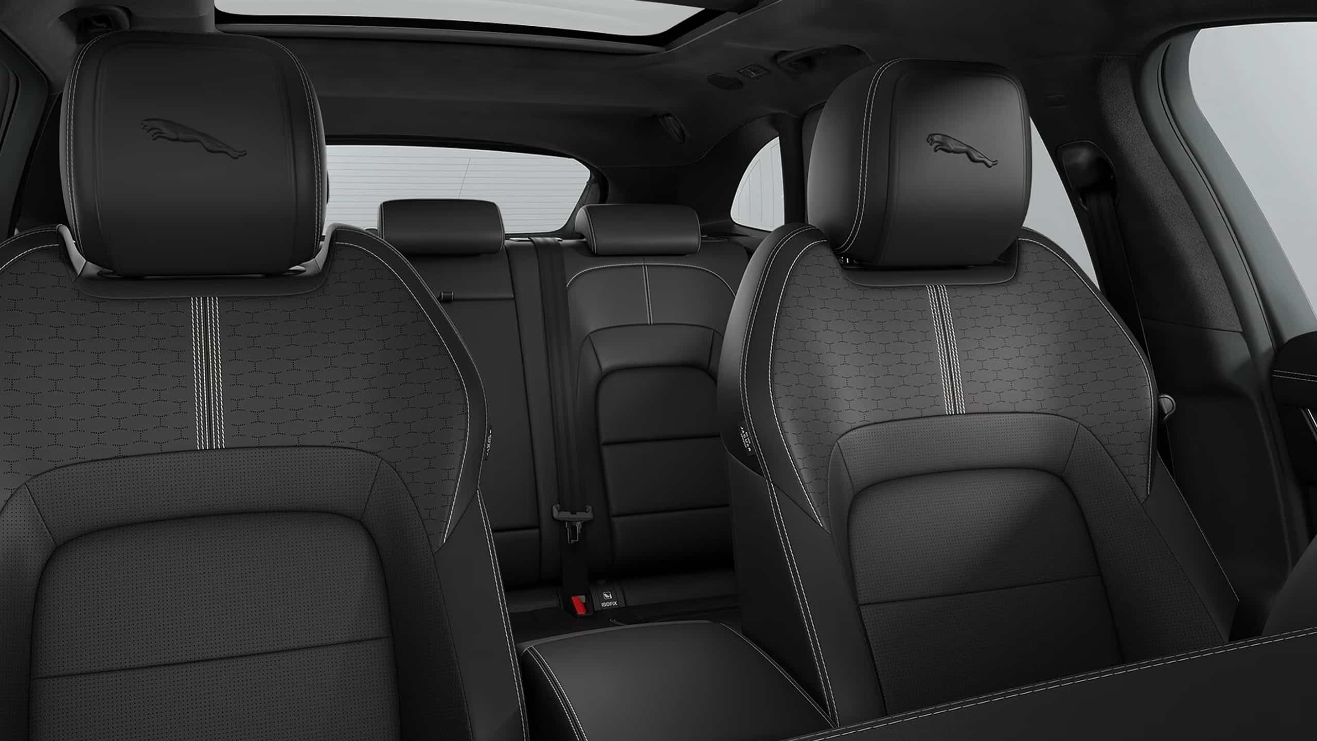F-PACE Equipped Black Windsor Luxury Leather Sports-style Seats