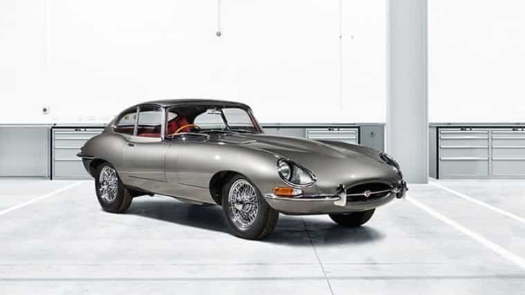 1961-1975 E-Type Jaguar front view