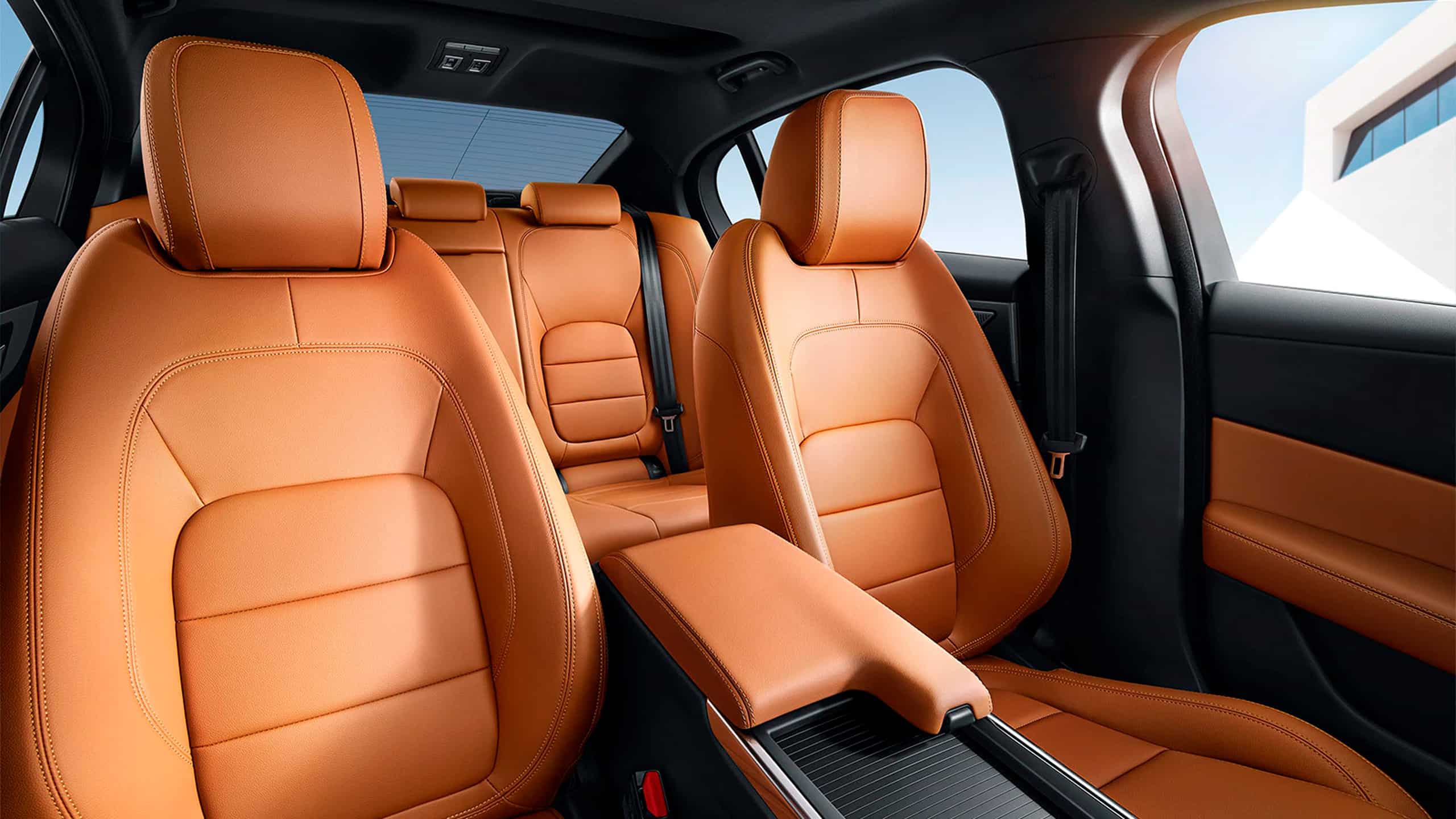 Jaguar XEL interior view